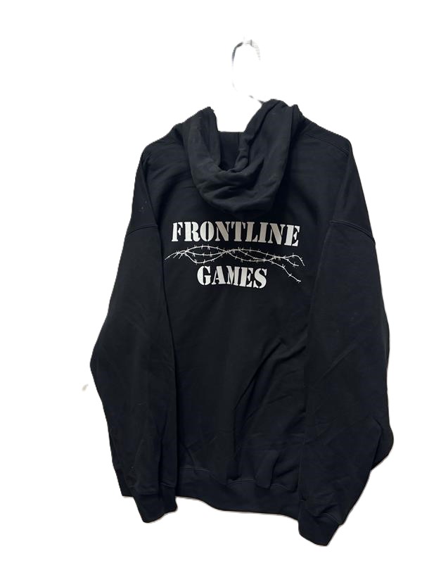 Frontline Games Zip up Hoodie - Black